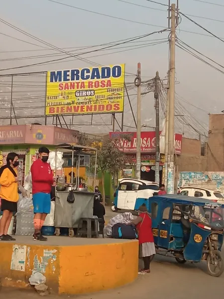 Mercado Santa Rosa zona P Huaycan