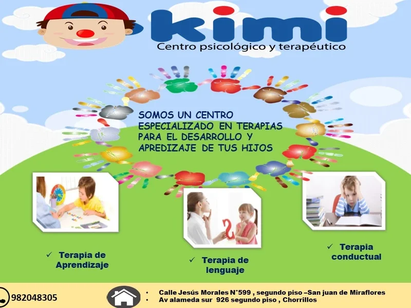 KIMI Centro psicológico y terapéutico - Sede Chorrillos