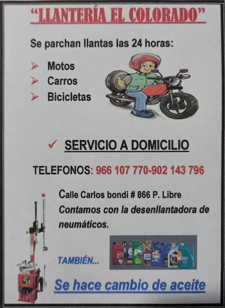 Llantaria el colorado