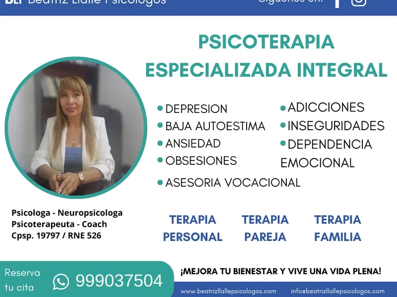 Beatriz Llalle Psicologos