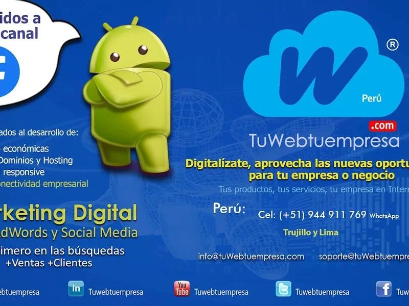 Páginas Web Marketing Redes Lima Perú TuWebtuempresa