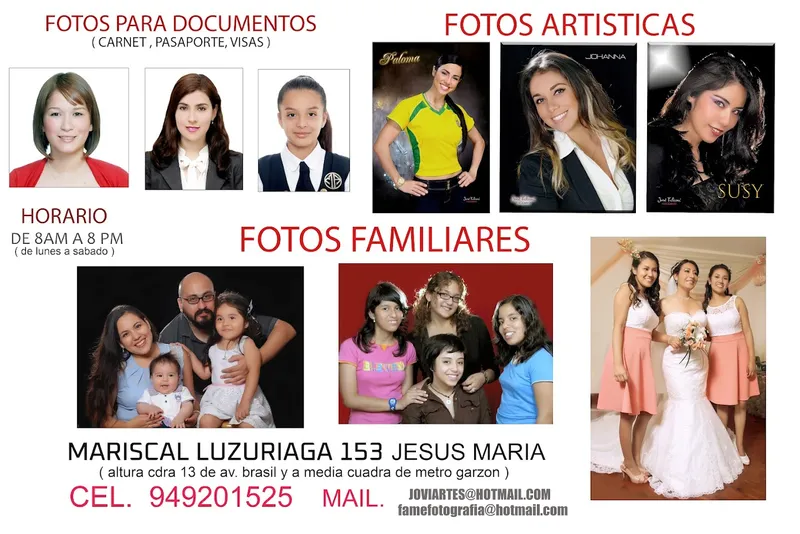 FAME Fotografía | Estudio de fotos