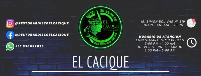 Resto Bar Disco El Cacique
