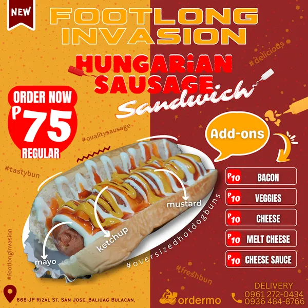 Footlong Invasion