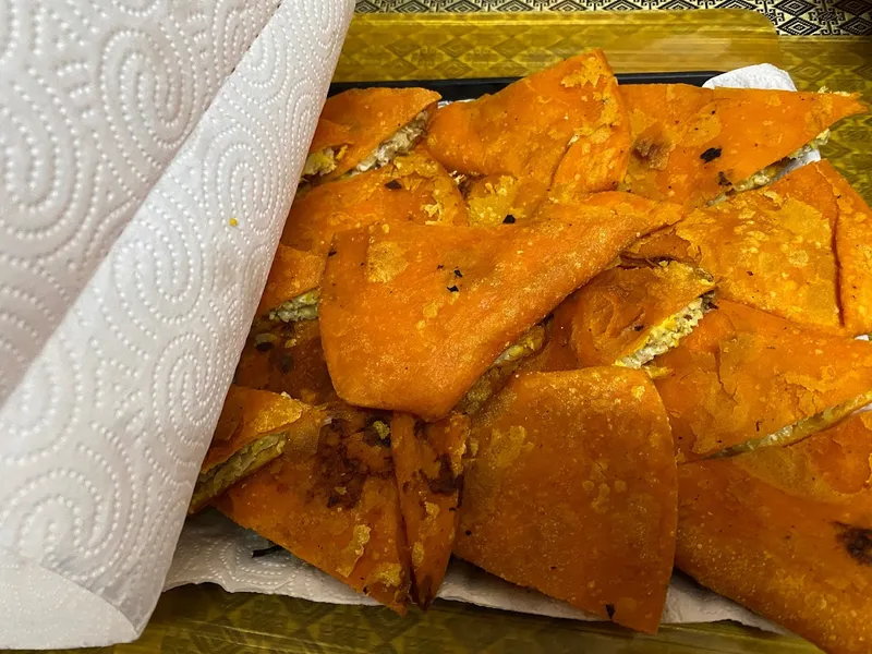 Manny's Pancit Malabon, locos Empanada and Lumpiang Sariwa