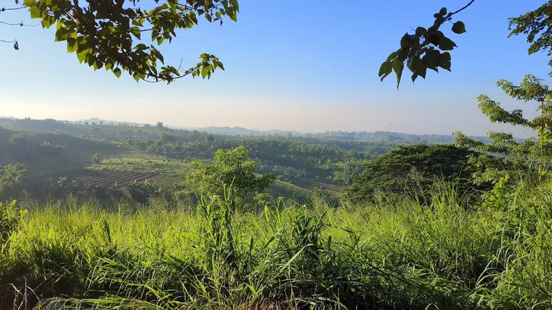 Overlooking valley Tanawin Rd City of San Jose del Monte Bulacan