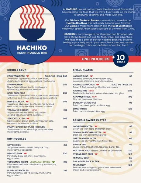 Hachiko Asian Noodle Bar