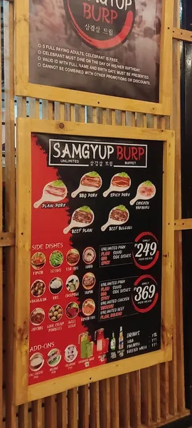 Samgyup Burp Mabalalcat