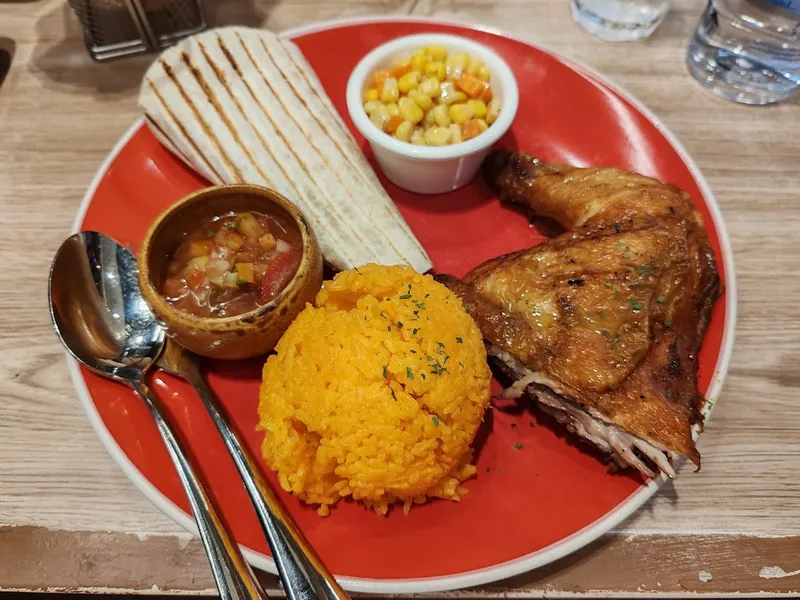 Peri-Peri Charcoal Chicken and Sauce Bar