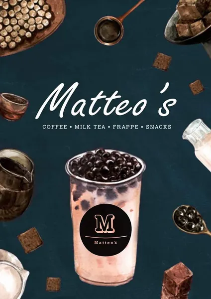 Matteo's Baliuag Milk Tea, Coffe, Frappe and Snacks