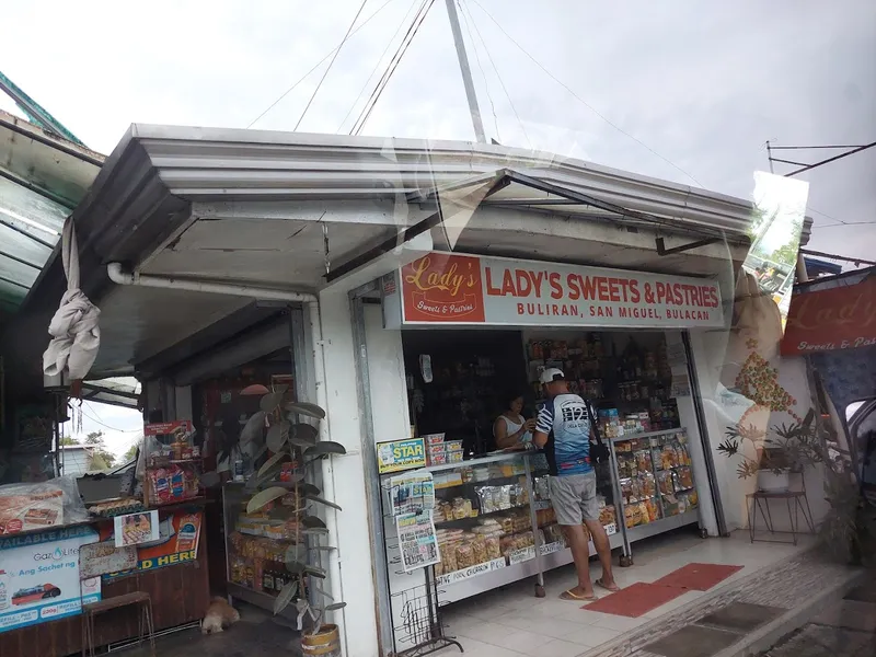 Lady's sweets and pastries