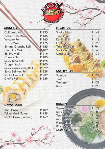 Pibo's Ramen and Sushi Express - Baliuag