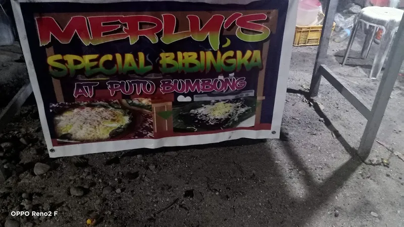 Merly sisig,bibingka & puto bumbong