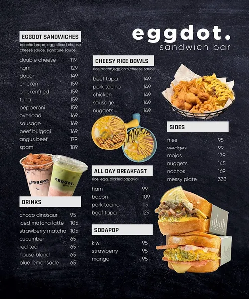 Eggdot Sandwich and Coffee Bar - Plaridel