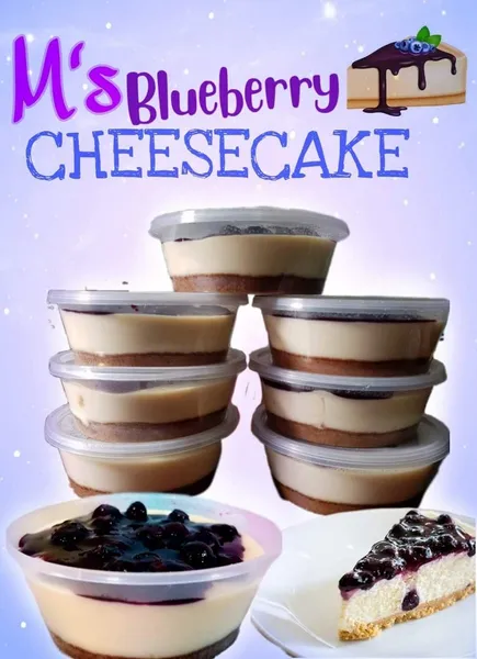 M's Blueberry Cheesecake