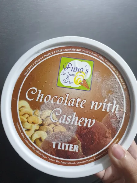 Puno's Ice Cream and Sherbet AUF