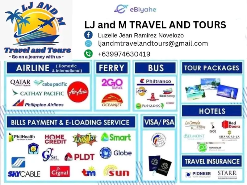 LJ and M Travel and Tours