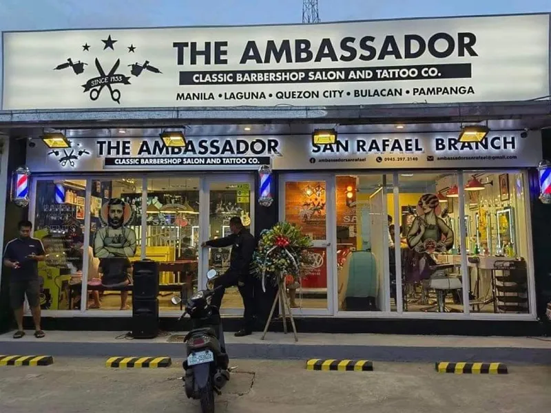 The Ambassador San Rafael - Classic Barbershop, Salon and Tattoo Co.