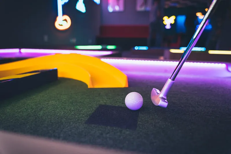 Neon Golf Pub