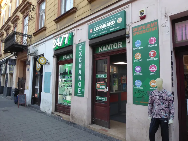 Lombard Kantor / Pawnshop Exchange 24/7 Loombard Starowiślna / ломбард