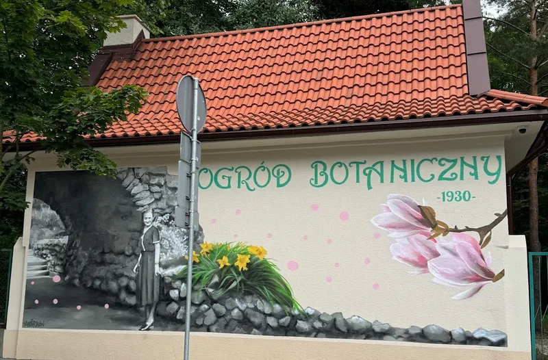 Mural „Ogród Botaniczny 1930”