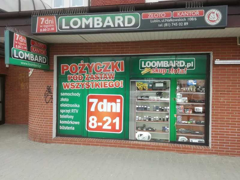 LOOMBARD.PL NAŁKOWSKICH 108