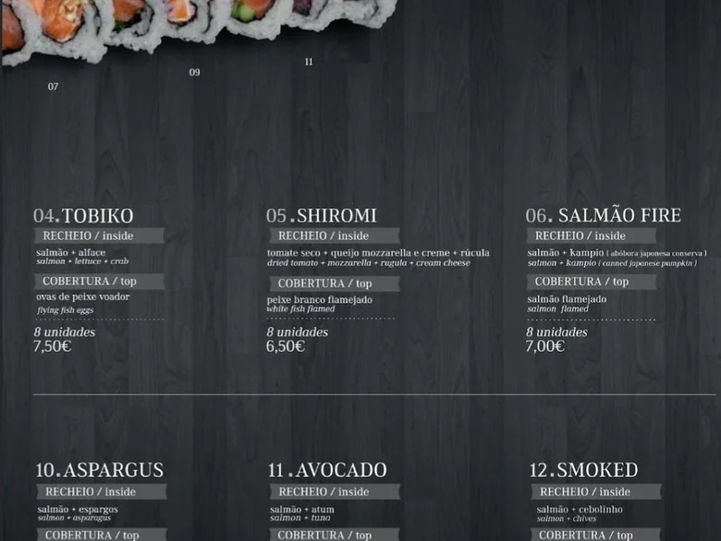 Sushi Real Mirandela