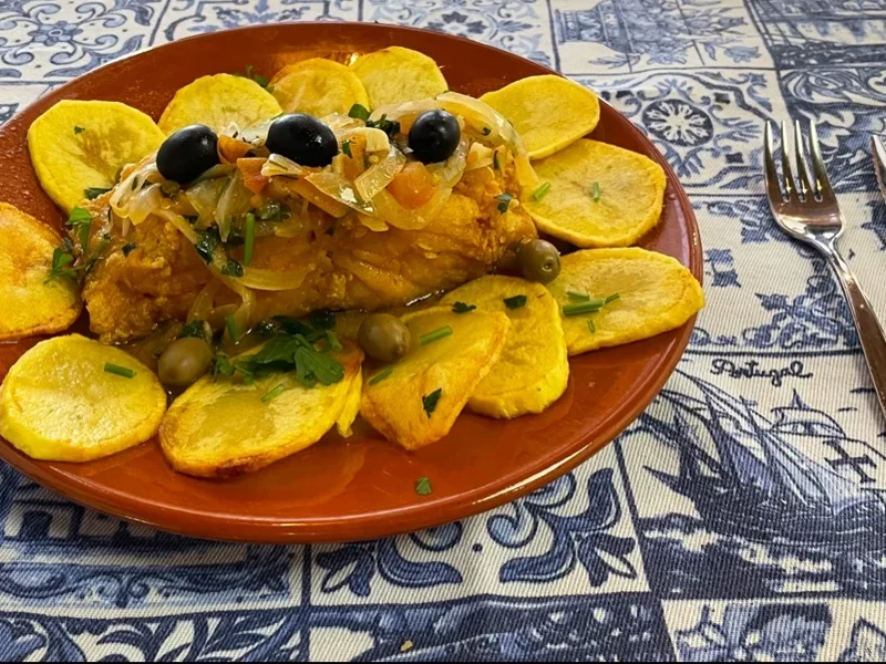 O Bacalhau Em Prato