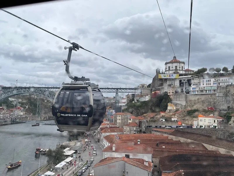 Teleférico de Gaia - Estação Jardim do Morro
