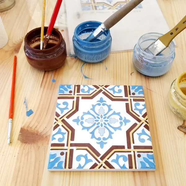 Gazete Azulejos - Tile Painting Workshop