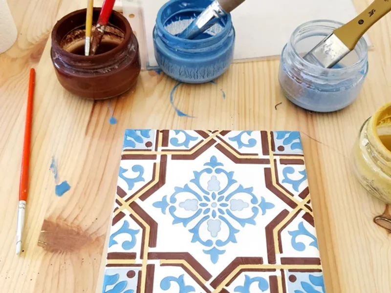 Gazete Azulejos - Tile Painting Workshop