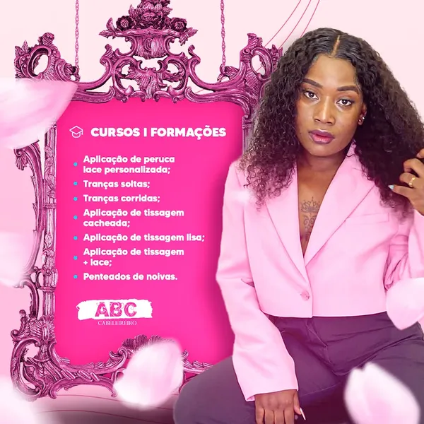 ABC Cabeleireiro Pink