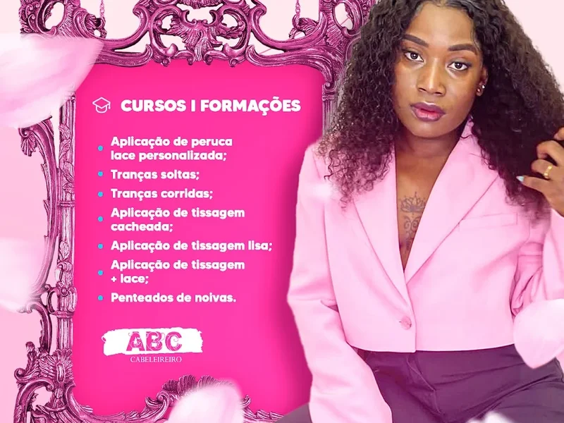 ABC Cabeleireiro Pink