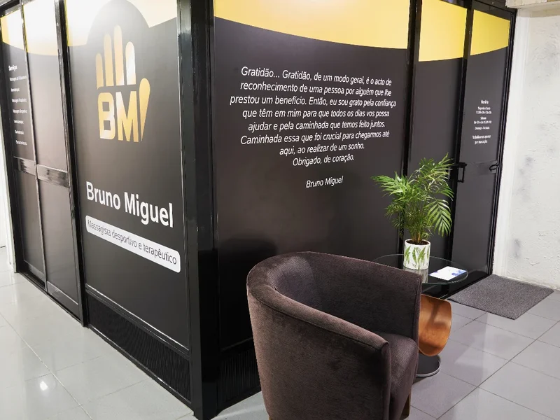 Bruno Miguel: Massagista desportivo e terapêutico