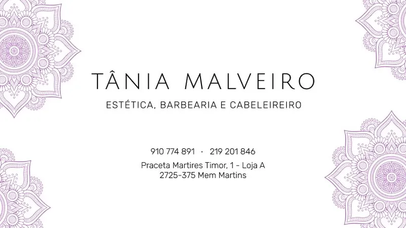 Tânia Malveiro - Estética, Barbearia e Cabeleireiro