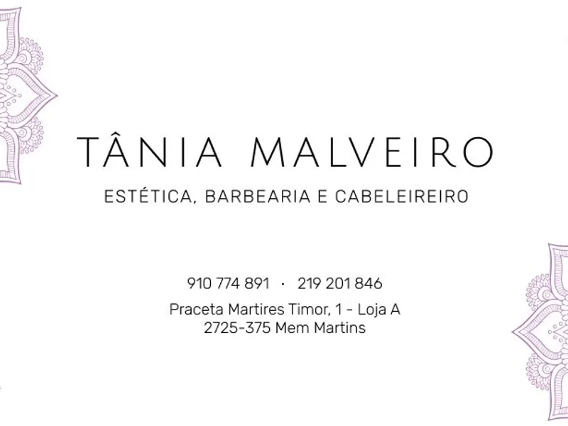 Tânia Malveiro - Estética, Barbearia e Cabeleireiro