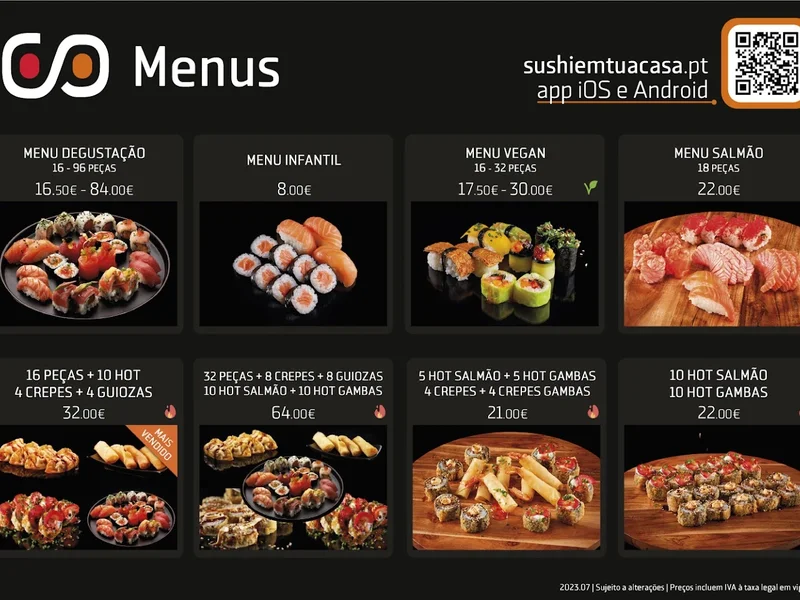 Sushi em tua casa - Coimbra