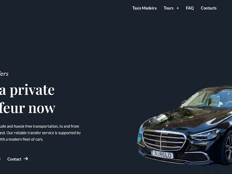 Limousine Taxis Madeira