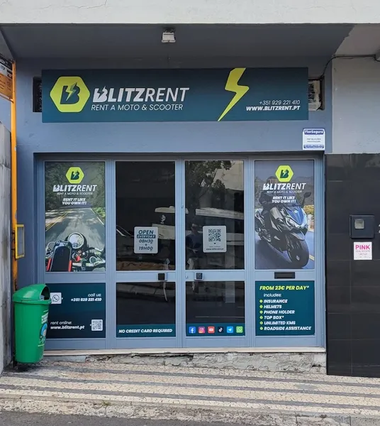 Blitz ⚡ Rent a Car Scooter and Motorcycle 🚗+🛵+ 🏍