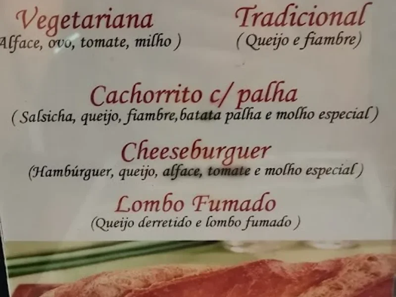 Café -- Churrasqueira -- Pizzaria La Elegancia