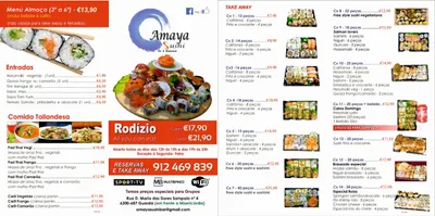 Lista 5 restaurante de sushi no Guarda