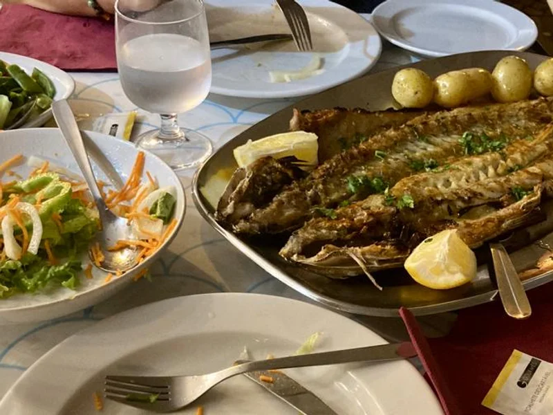 A casa do peixe assado