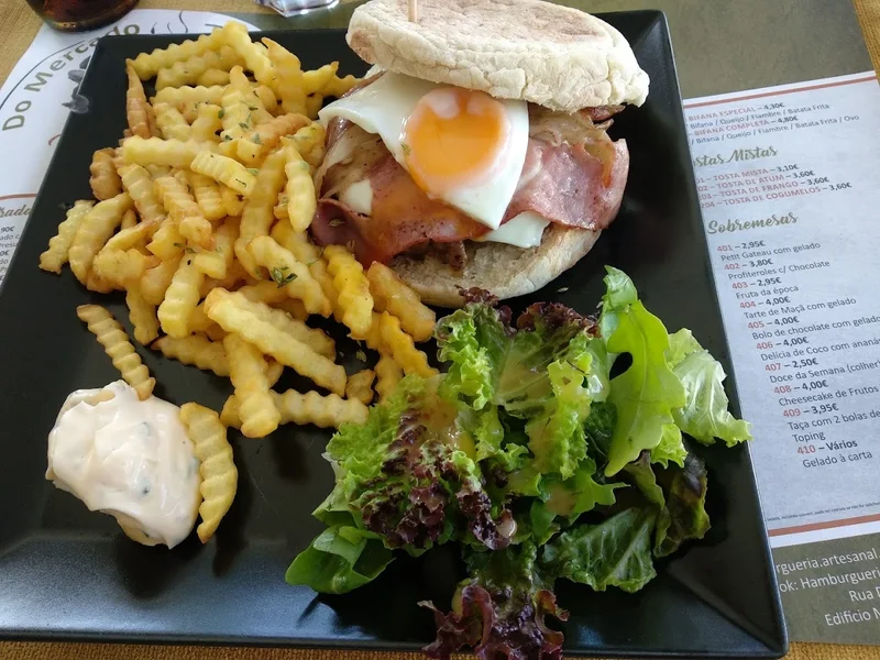 Hamburgueria do mercado
