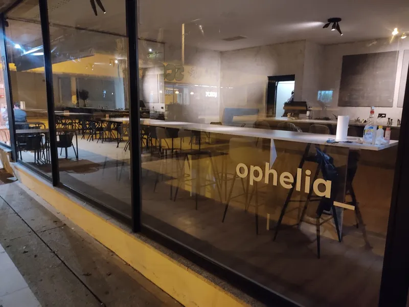 ophelia cocktail bar