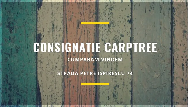 Consignatie Carptree - Magazin Vintage