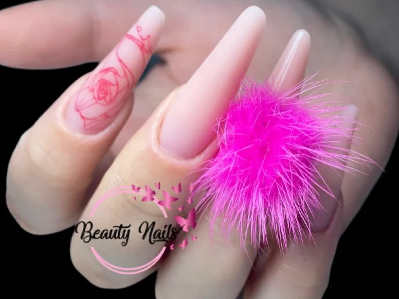 Beauty Nails Iasi - Unghii cu gel si oja semi - Pedichiura semi