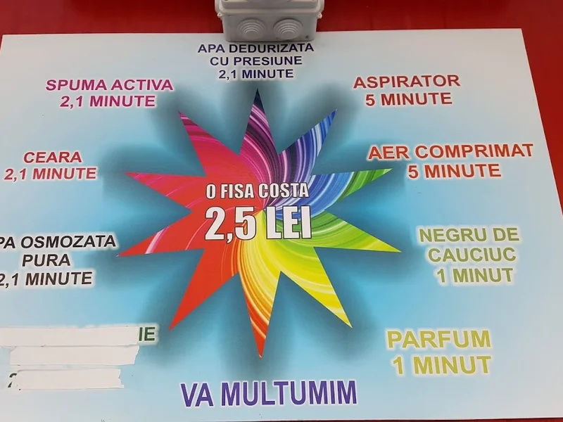 Spalatorie Auto Cu fise Padurice