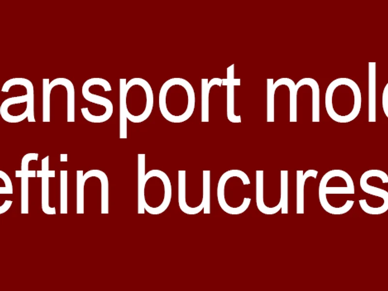 Transport moloz ieftin - Transport moloz Bucuresti