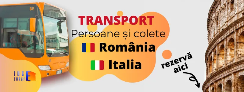 Iuge Europe - Transport Iași Italia