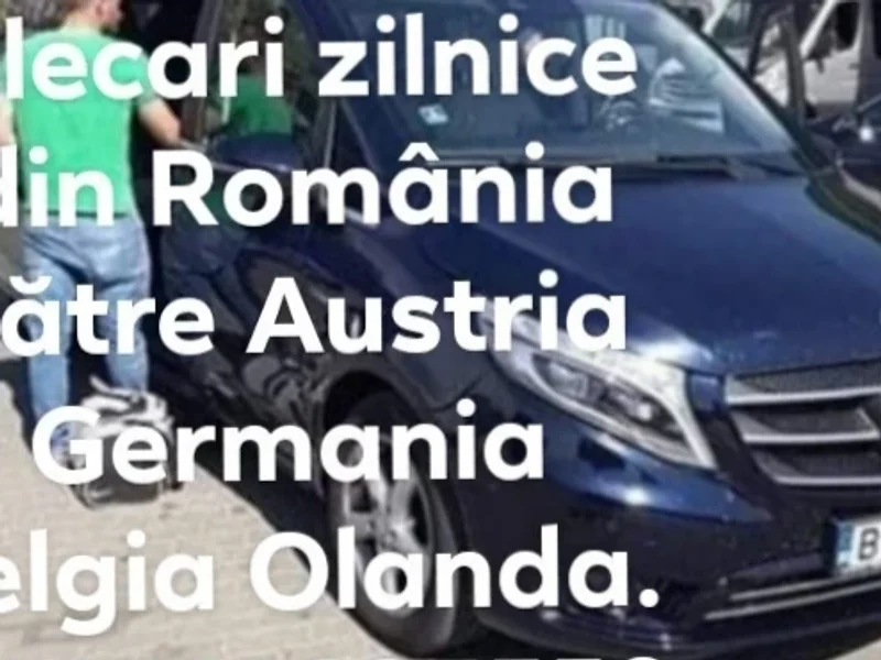 EUGEN TRANSPORT PERSOANE ROMANIA GERMANIA BELGIA OLANDA